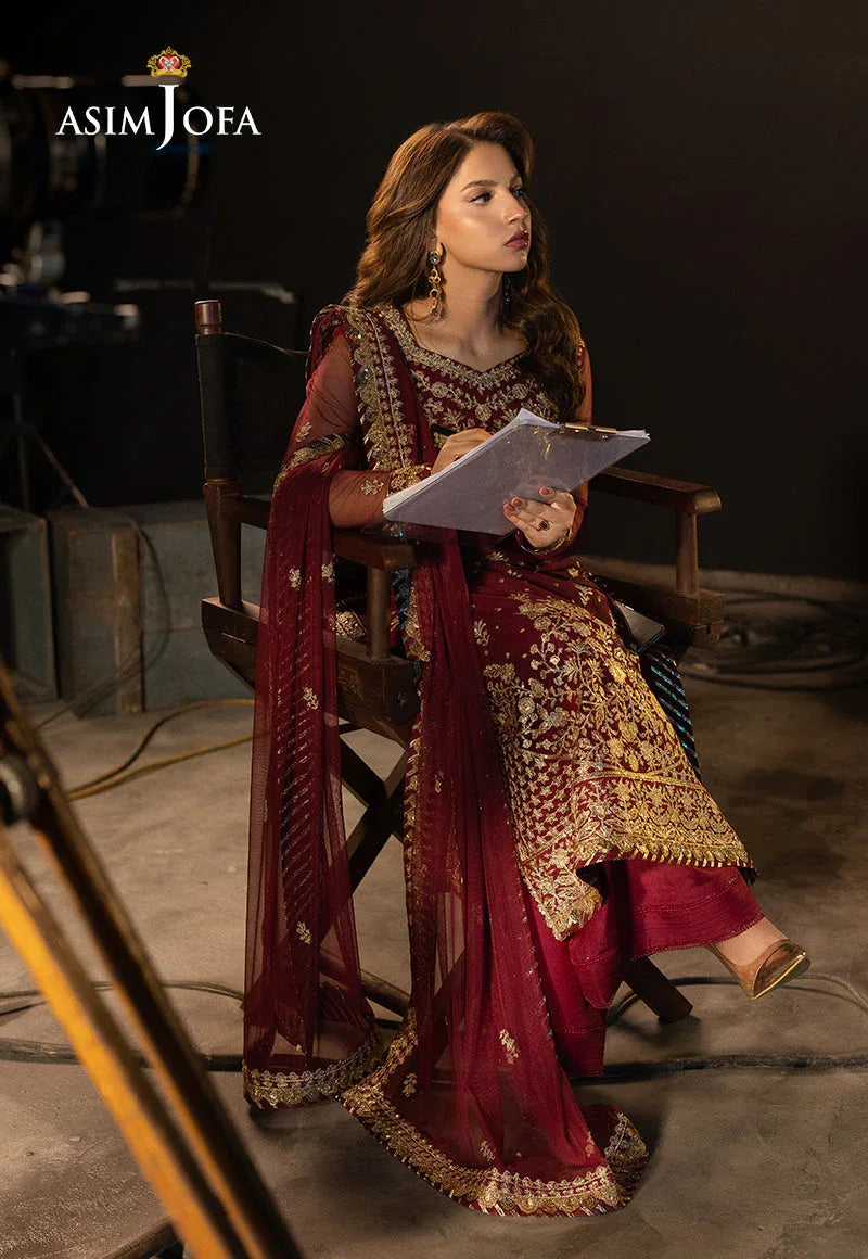 Asim Jofa | Festive Collection 25 | AJLLF-01 - Aqsa Fabrics