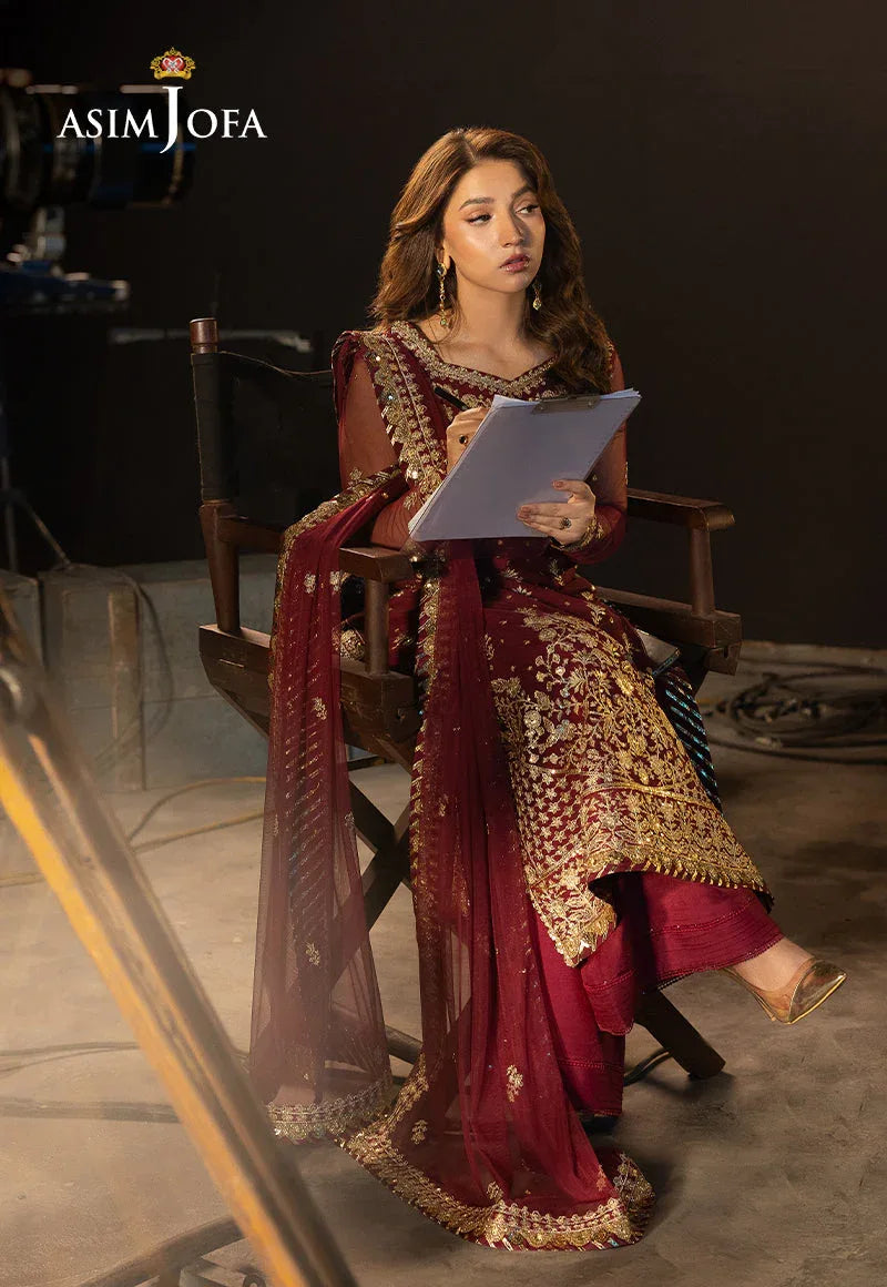 Asim Jofa | Festive Collection 25 | AJLLF-01 - Aqsa Fabrics