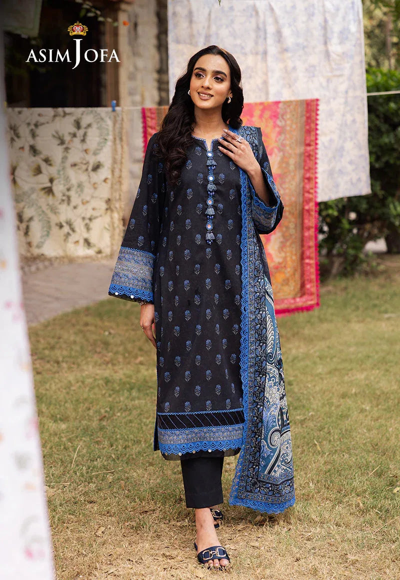Asim Jofa | Prints Drop 2 | AJUBJ-55 - Aqsa Fabrics