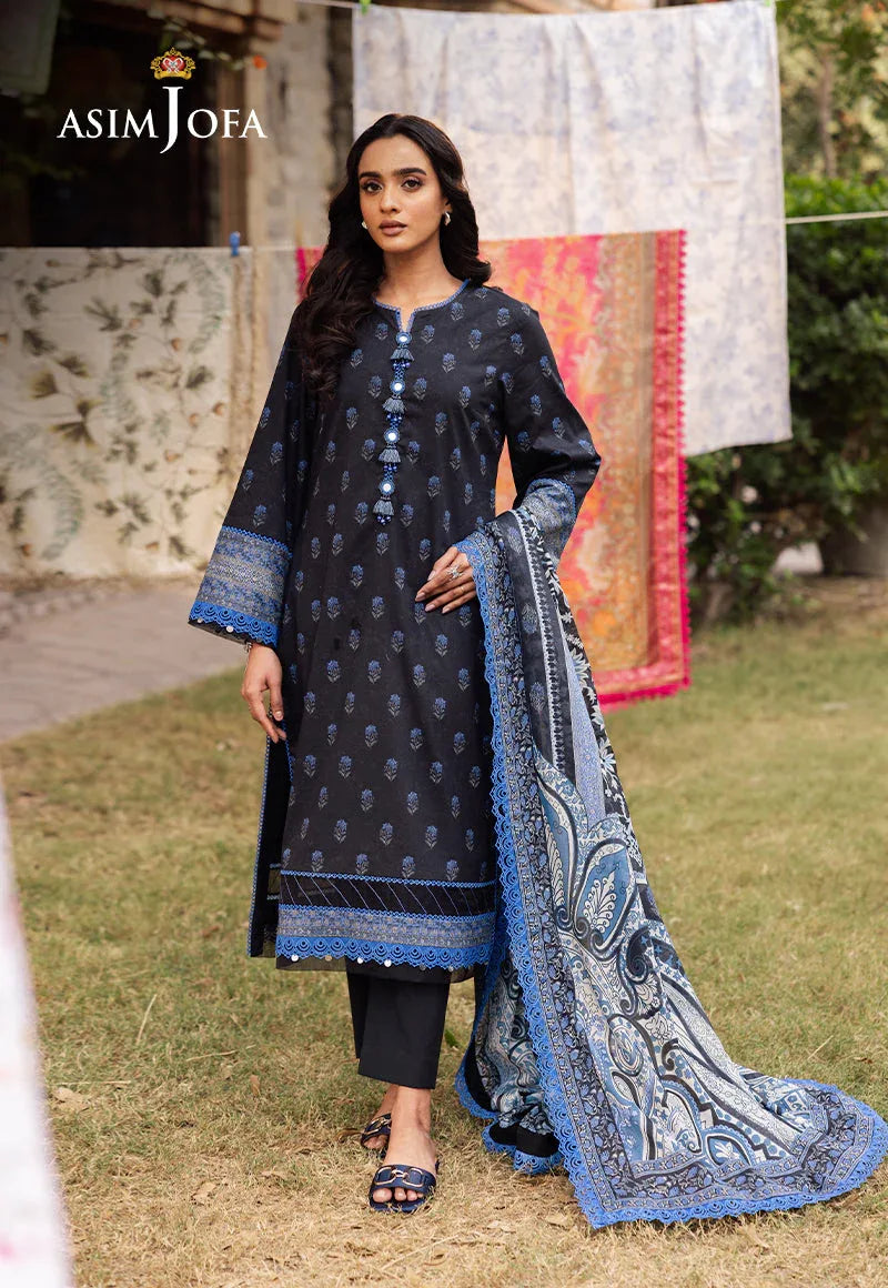 Asim Jofa | Prints Drop 2 | AJUBJ-55 - Aqsa Fabrics