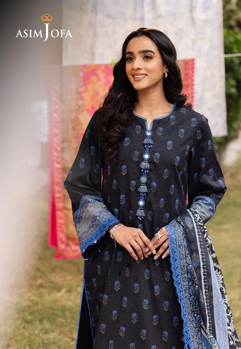 Asim Jofa | Prints Drop 2 | AJUBJ-55 - Aqsa Fabrics