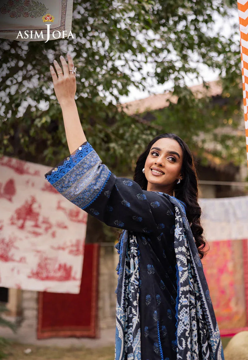 Asim Jofa | Prints Drop 2 | AJUBJ-55 - Aqsa Fabrics