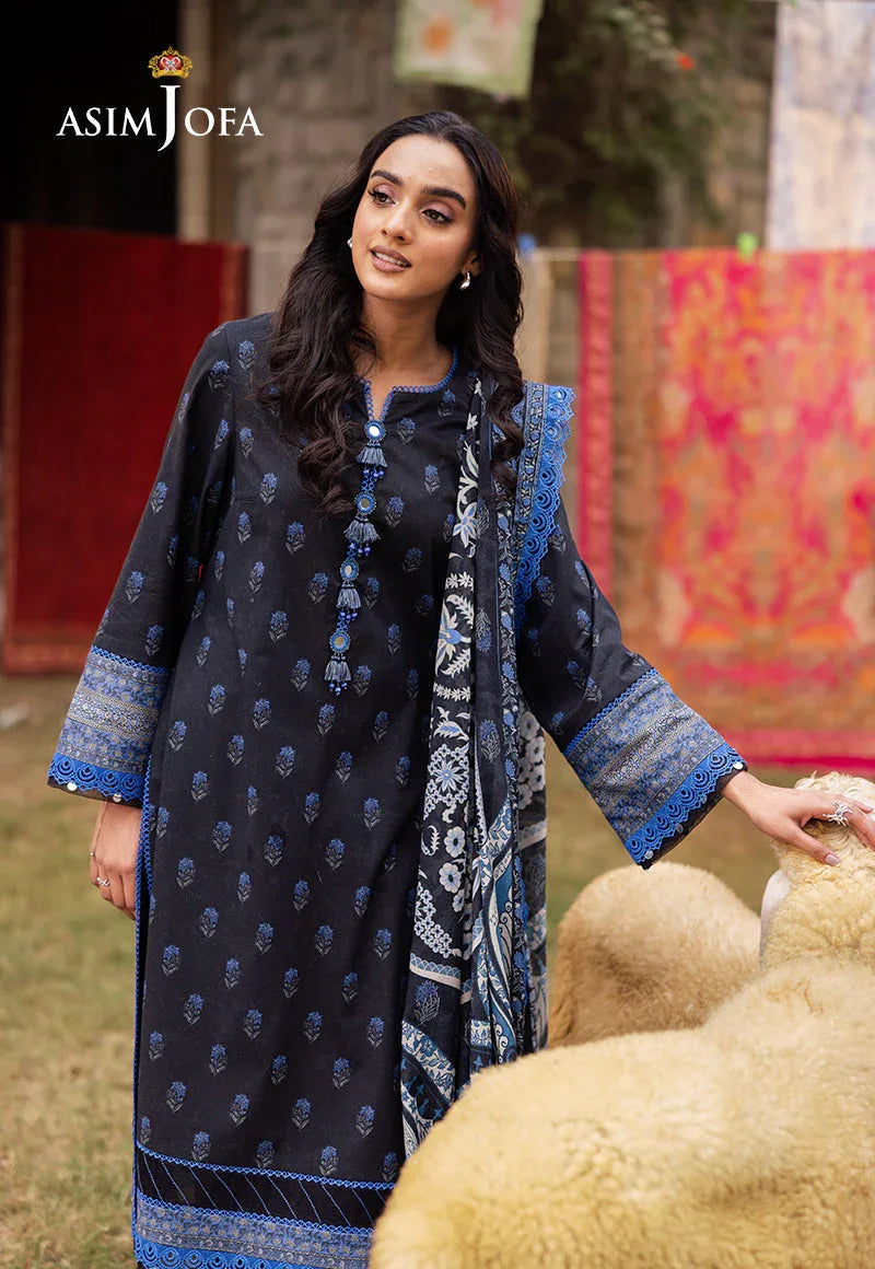 Asim Jofa | Prints Drop 2 | AJUBJ-55 - Aqsa Fabrics