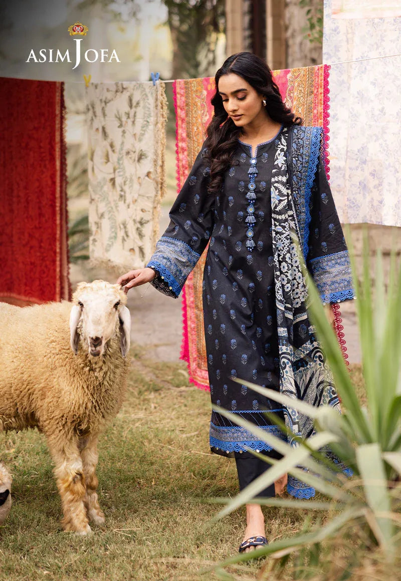 Asim Jofa | Prints Drop 2 | AJUBJ-55 - Aqsa Fabrics