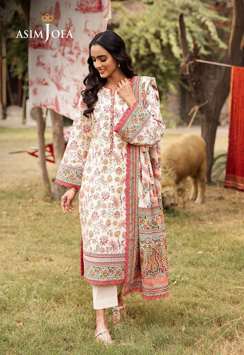 Asim Jofa | Prints Drop 2 | AJUBJ-50 - Aqsa Fabrics