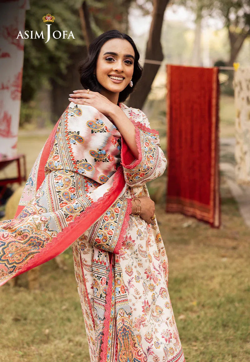 Asim Jofa | Prints Drop 2 | AJUBJ-50 - Aqsa Fabrics