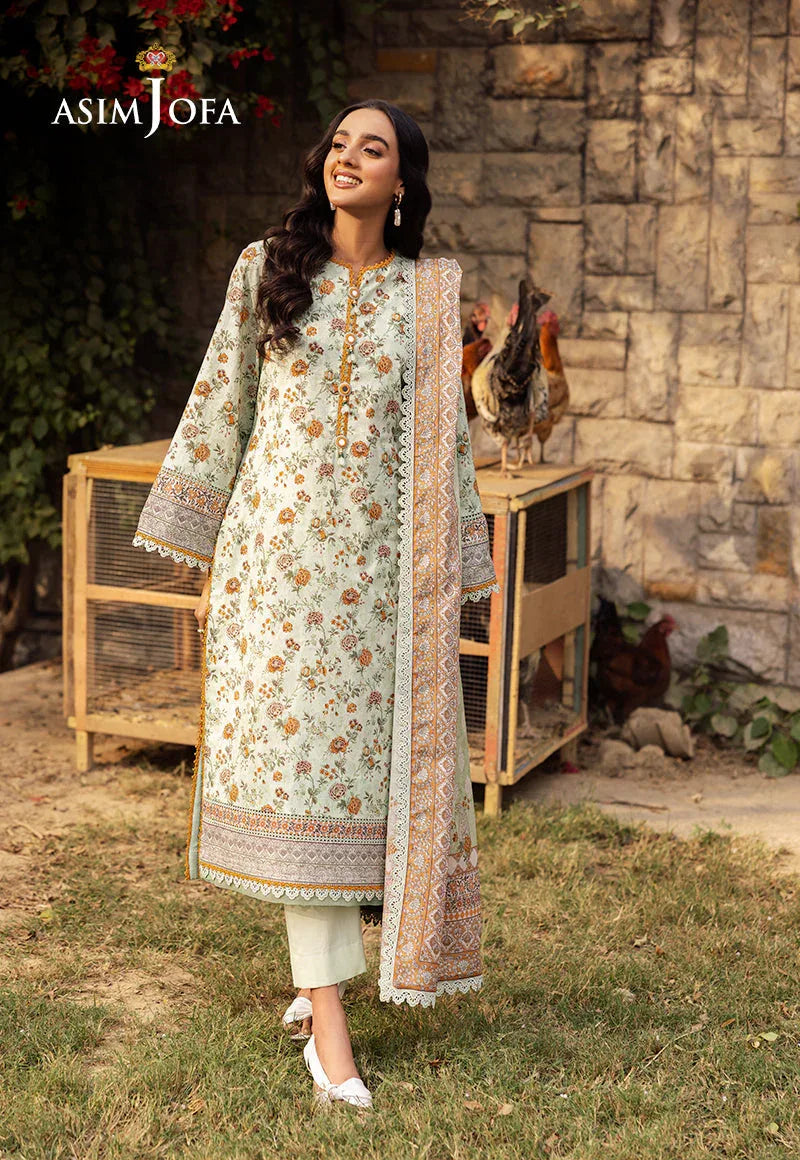 Asim Jofa | Prints Drop 2 |AJUBJ-52 - Aqsa Fabrics