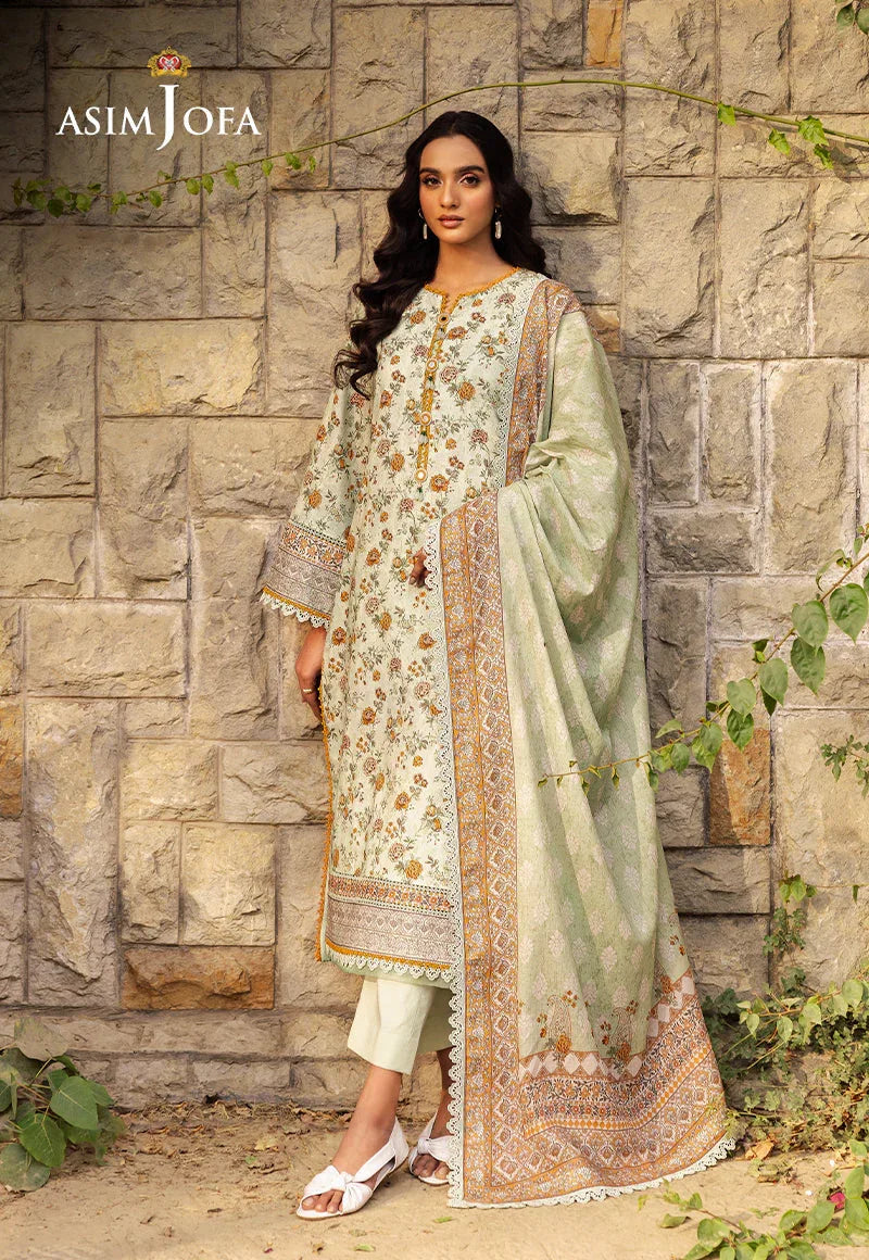 Asim Jofa | Prints Drop 2 |AJUBJ-52 - Aqsa Fabrics
