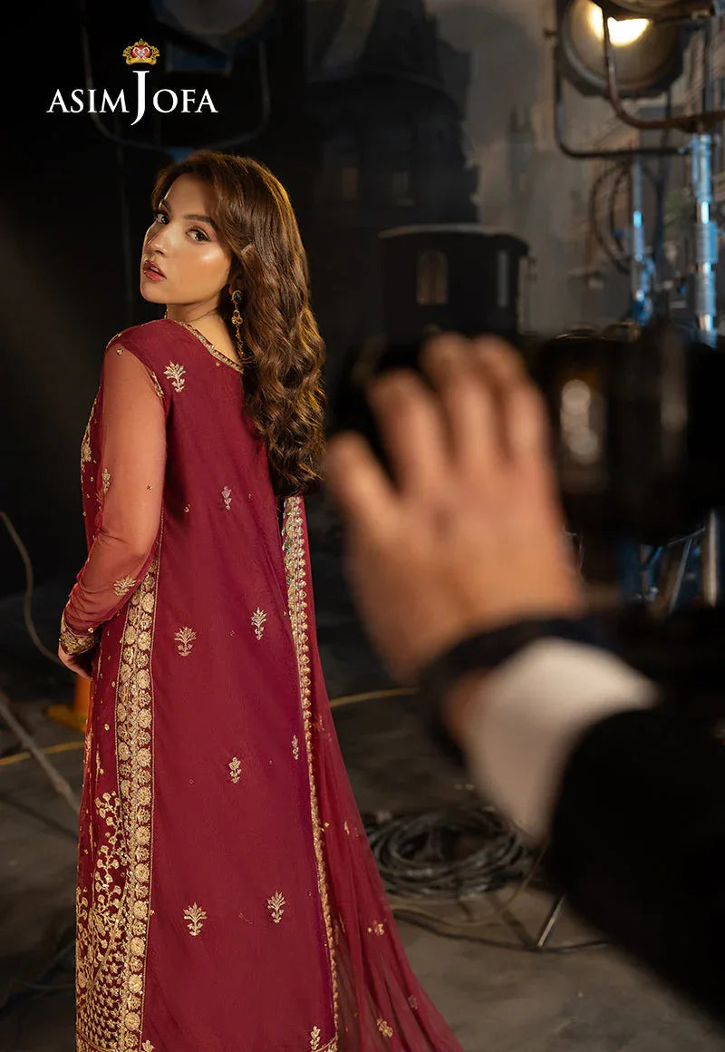 Asim Jofa | Festive Collection 25 | AJLLF-01 - Aqsa Fabrics
