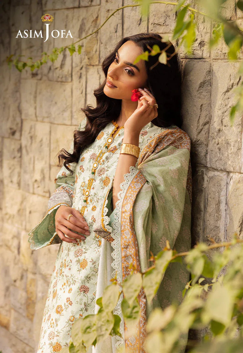 Asim Jofa | Prints Drop 2 |AJUBJ-52 - Aqsa Fabrics