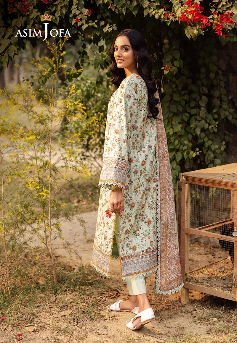 Asim Jofa | Prints Drop 2 |AJUBJ-52 - Aqsa Fabrics