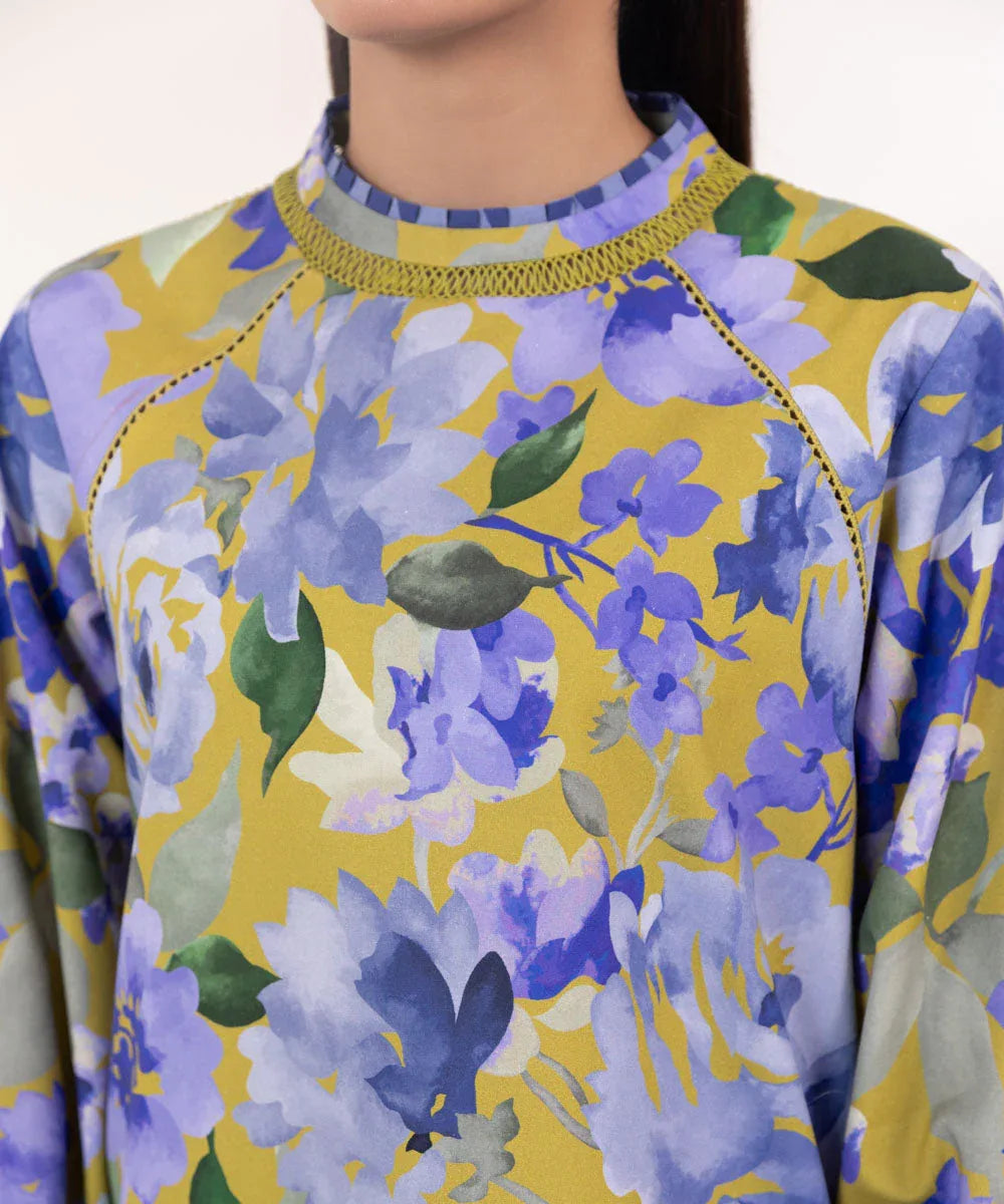 Sapphire | Intermix 2024 | Cambric Suit S-30 - Aqsa Fabrics