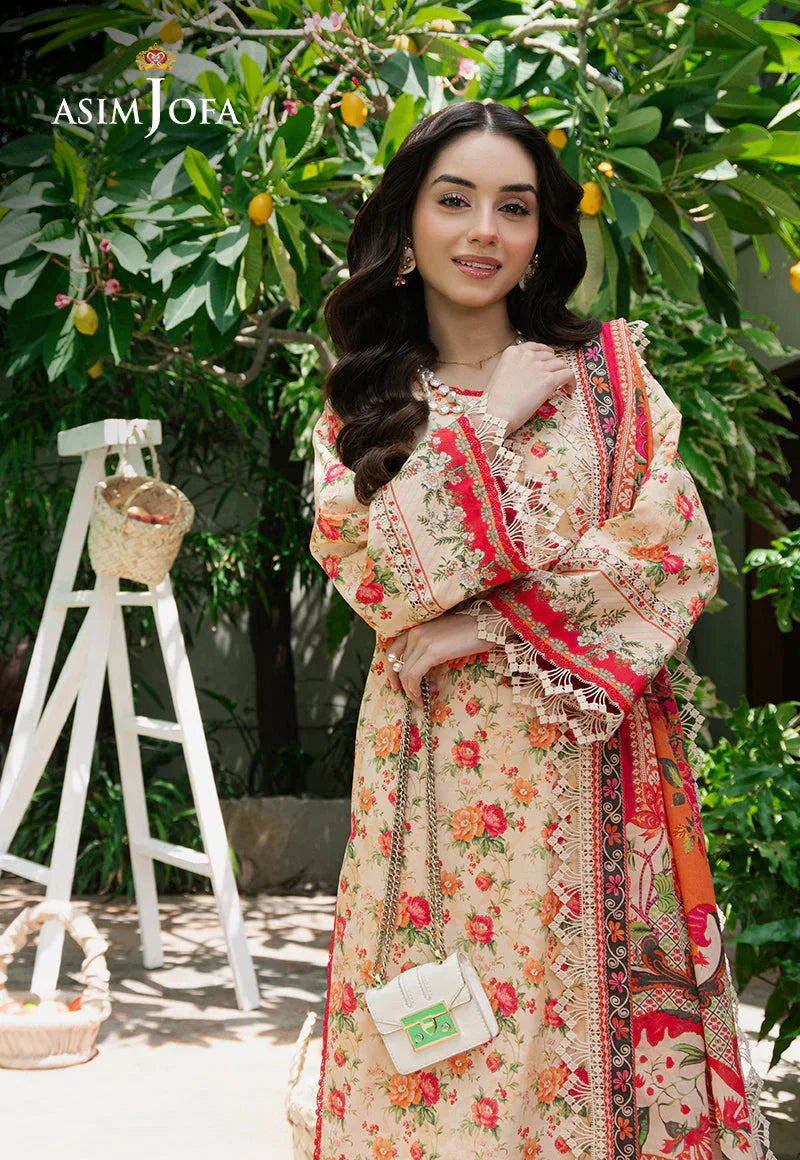 Asim Jofa | Prints Drop 2 | AJUUB-31 - Aqsa Fabrics