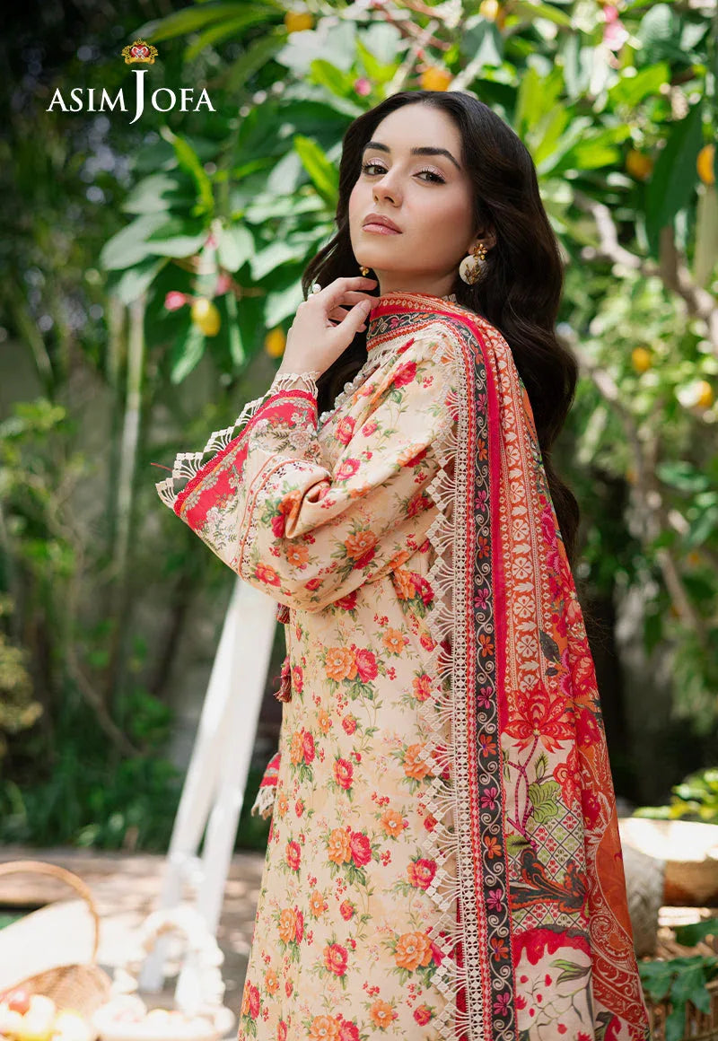 Asim Jofa | Prints Drop 2 | AJUUB-31 - Aqsa Fabrics