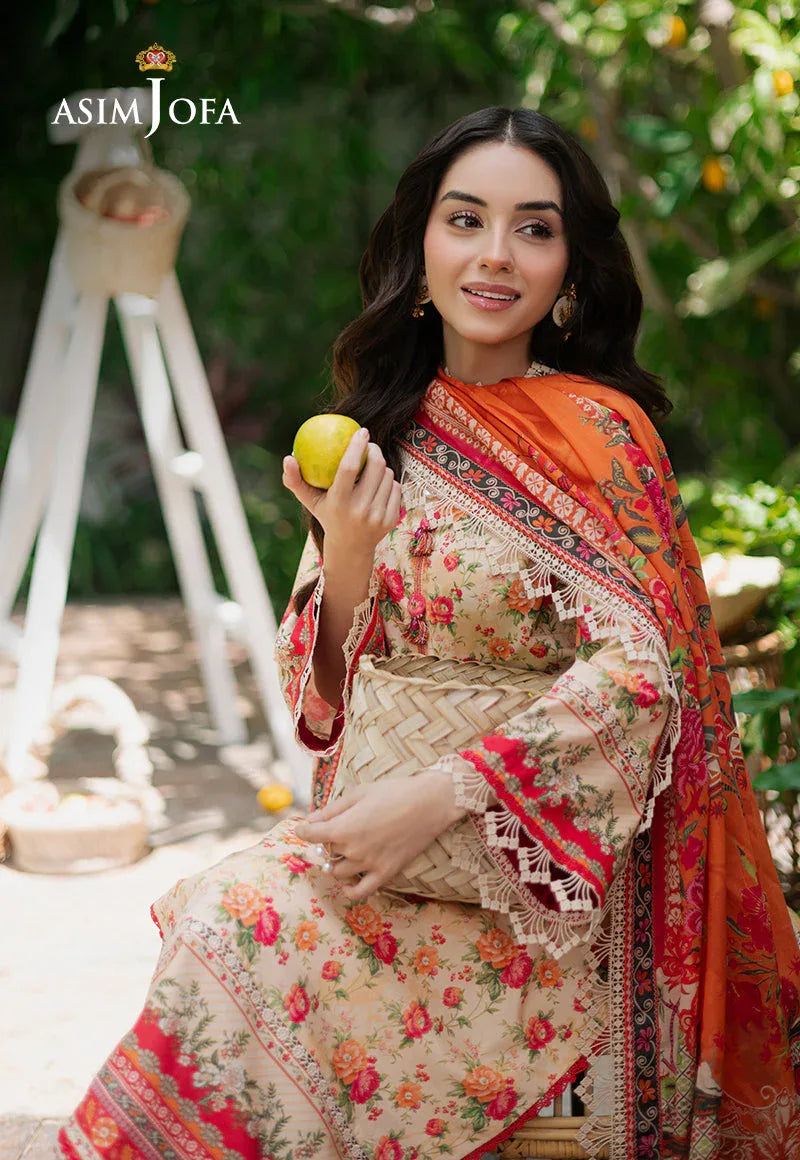 Asim Jofa | Prints Drop 2 | AJUUB-31 - Aqsa Fabrics