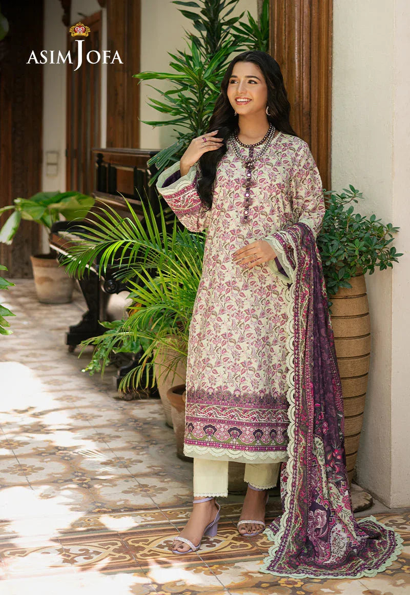 Asim Jofa | Prints Drop 2 | AJUUB-27 - Aqsa Fabrics