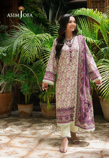 Asim Jofa | Prints Drop 2 | AJUUB-27 - Aqsa Fabrics