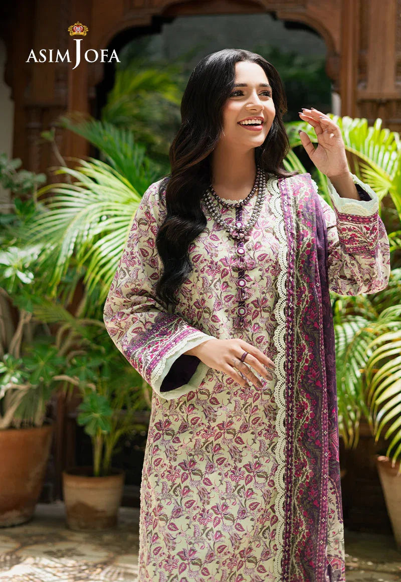 Asim Jofa | Prints Drop 2 | AJUUB-27 - Aqsa Fabrics