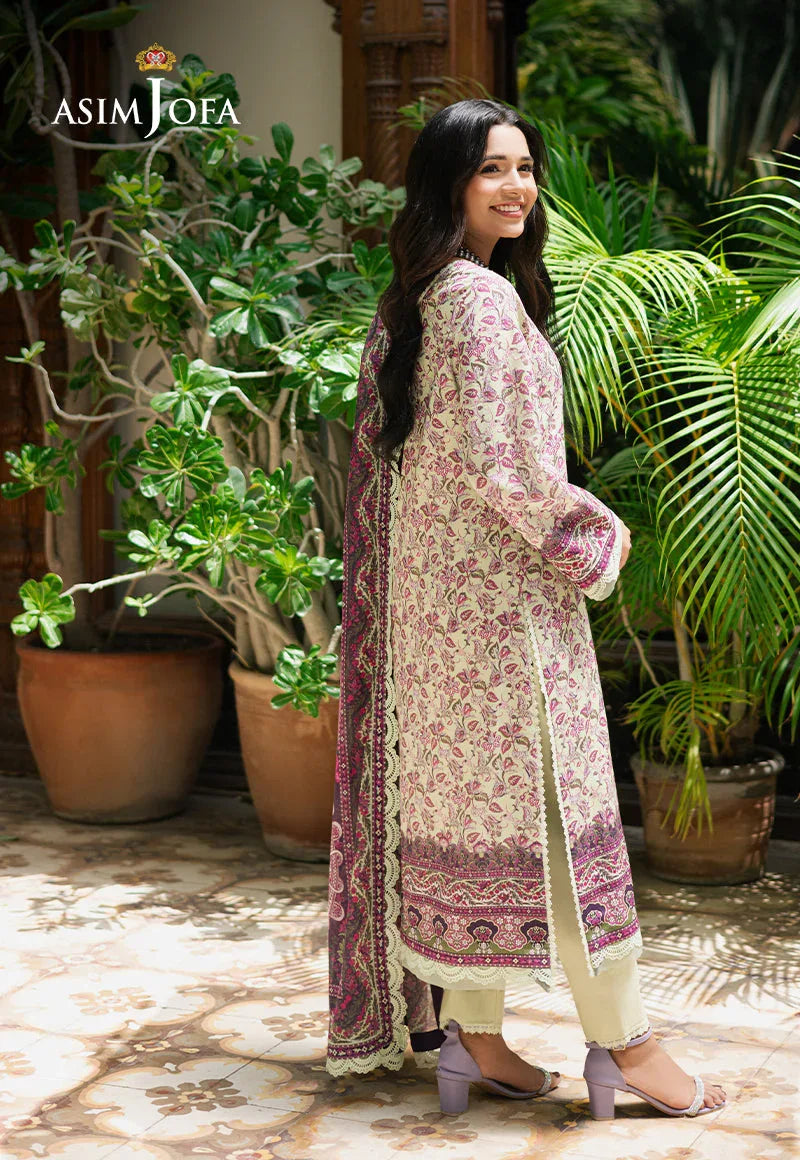 Asim Jofa | Prints Drop 2 | AJUUB-27 - Aqsa Fabrics