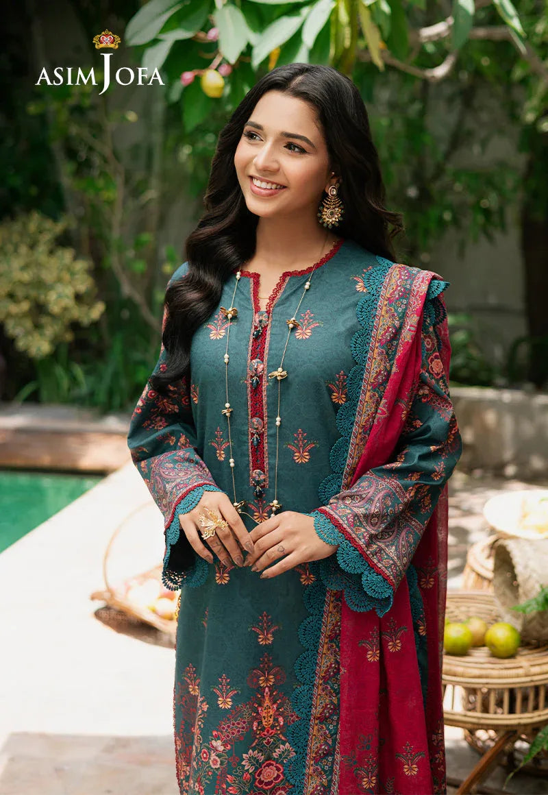 Asim Jofa | Prints Drop 2 | AJUUB-26 - Aqsa Fabrics