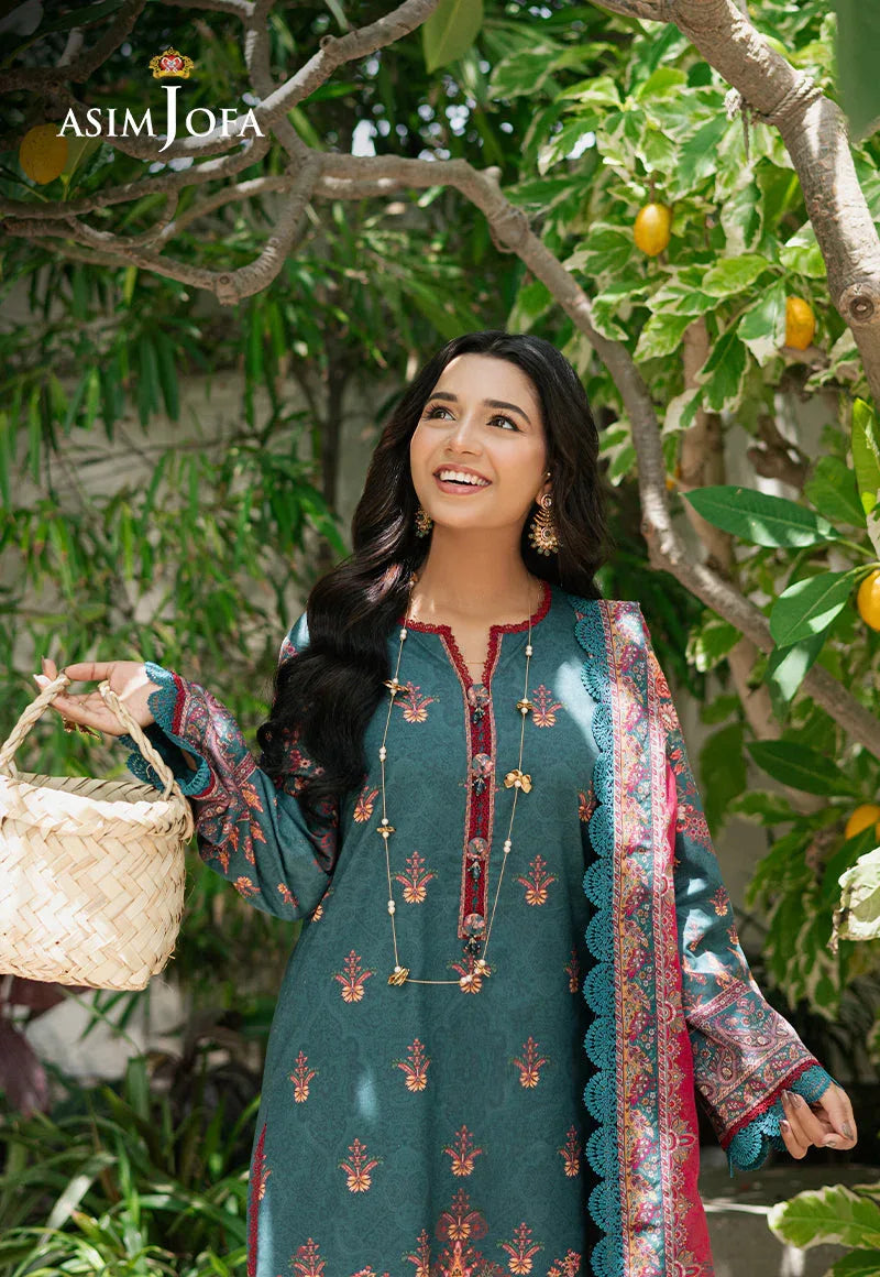 Asim Jofa | Prints Drop 2 | AJUUB-26 - Aqsa Fabrics
