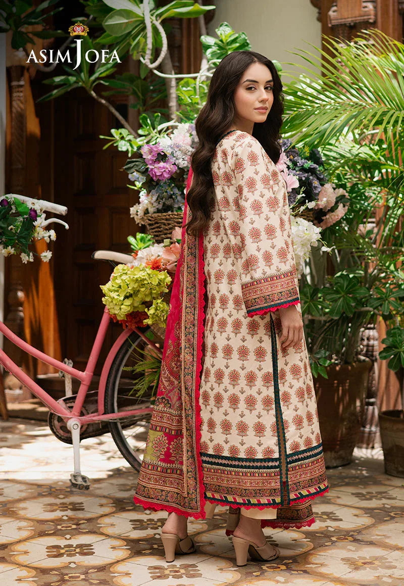 Asim Jofa | Prints Drop 2 | AJUUB-39 - Aqsa Fabrics