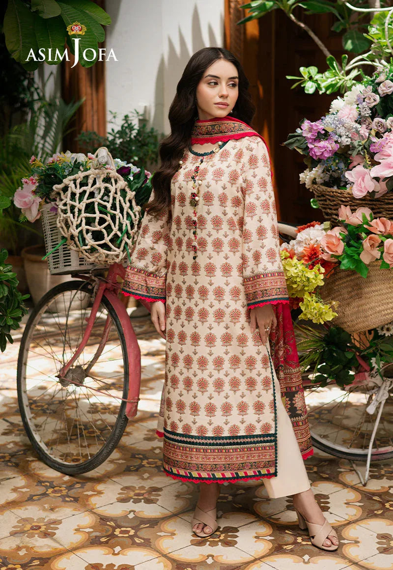 Asim Jofa | Prints Drop 2 | AJUUB-39 - Aqsa Fabrics
