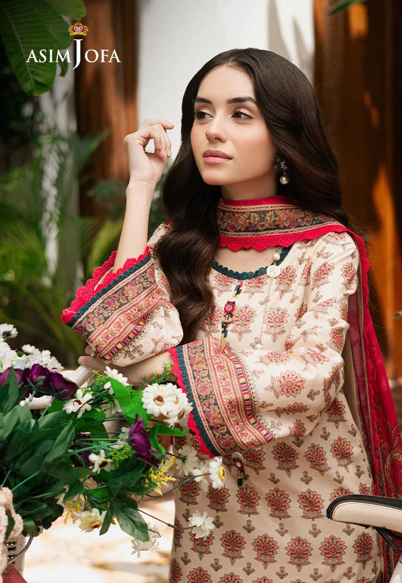 Asim Jofa | Prints Drop 2 | AJUUB-39 - Aqsa Fabrics