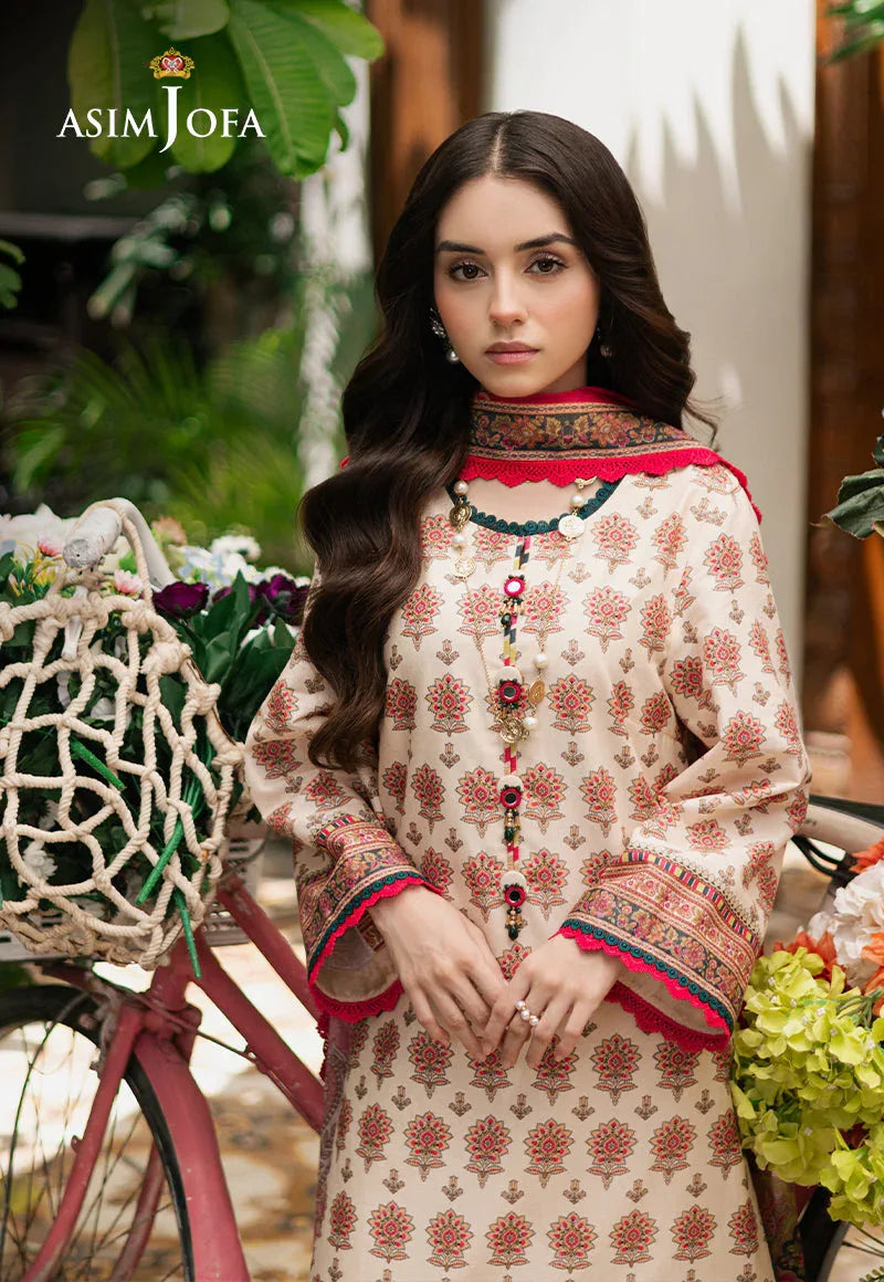 Asim Jofa | Prints Drop 2 | AJUUB-39 - Aqsa Fabrics