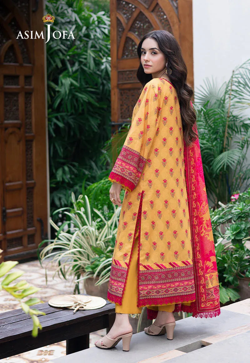 Asim Jofa | Prints Drop 2 | AJUUB-36 - Aqsa Fabrics
