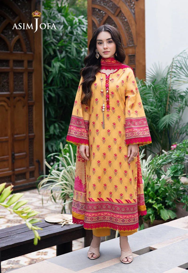 Asim Jofa | Prints Drop 2 | AJUUB-36 - Aqsa Fabrics