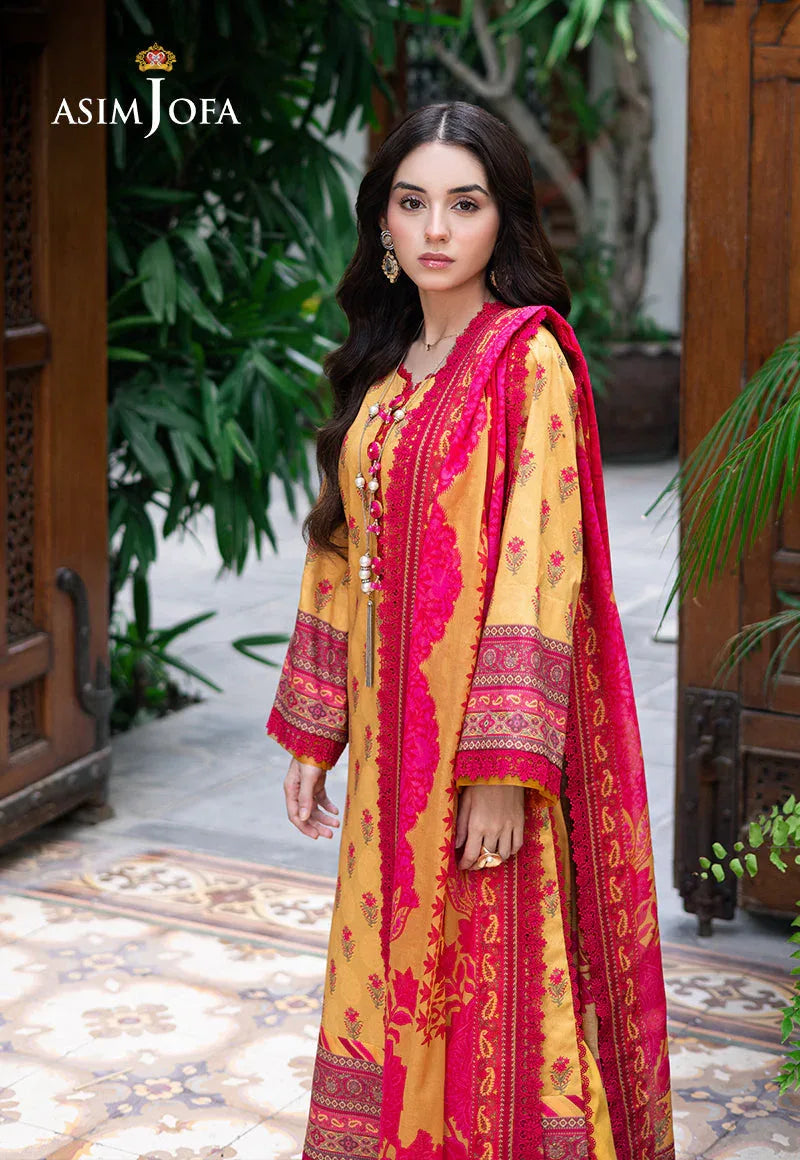 Asim Jofa | Prints Drop 2 | AJUUB-36 - Aqsa Fabrics