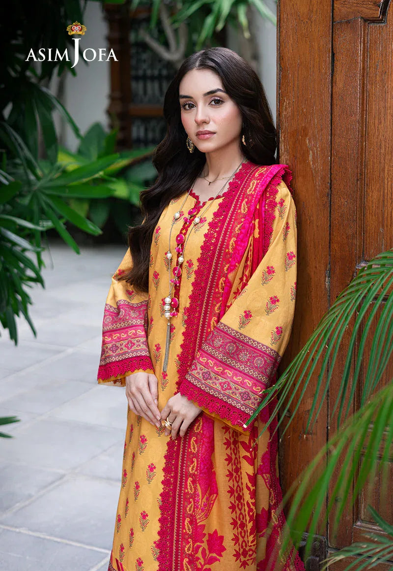 Asim Jofa | Prints Drop 2 | AJUUB-36 - Aqsa Fabrics