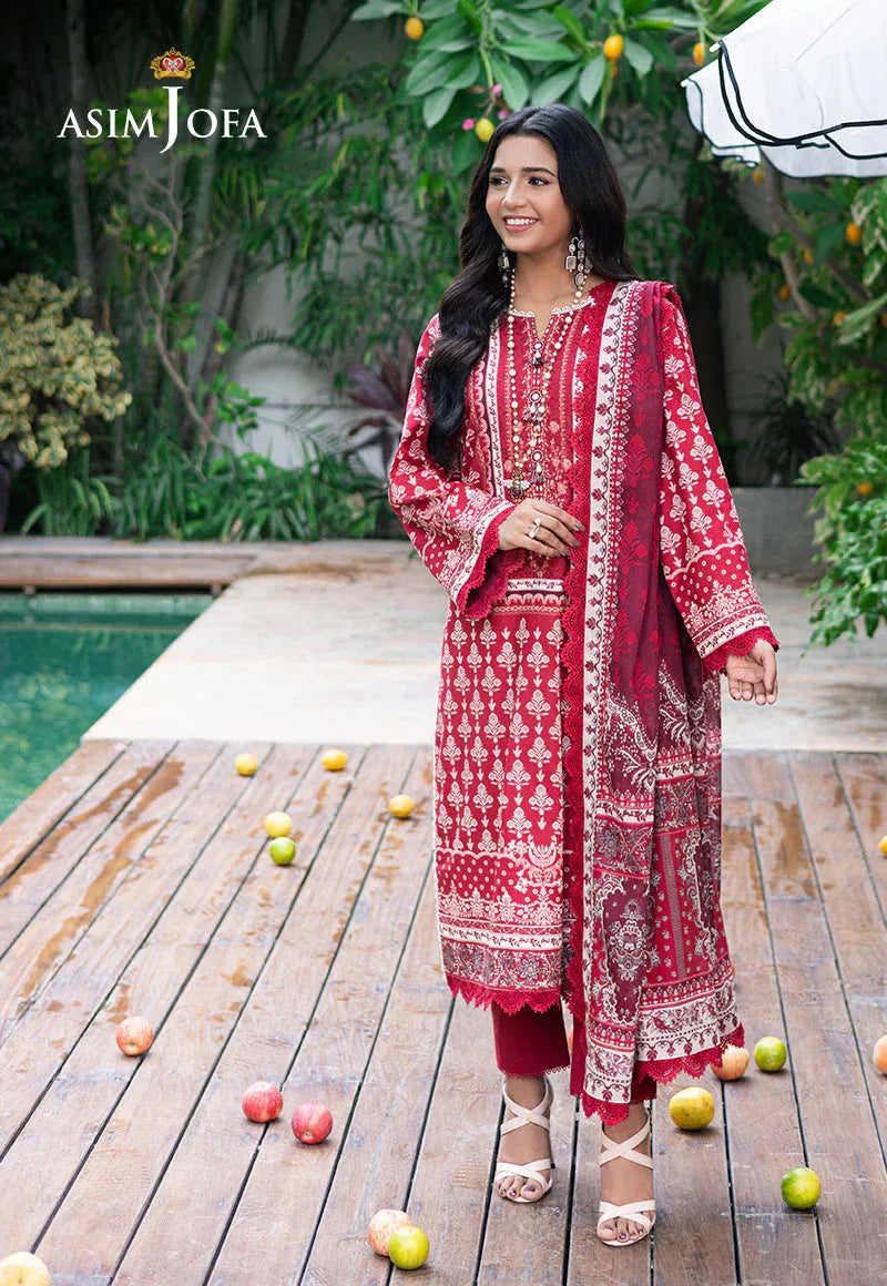 Asim Jofa | Prints Drop 2 | AJUUB-32 - Aqsa Fabrics