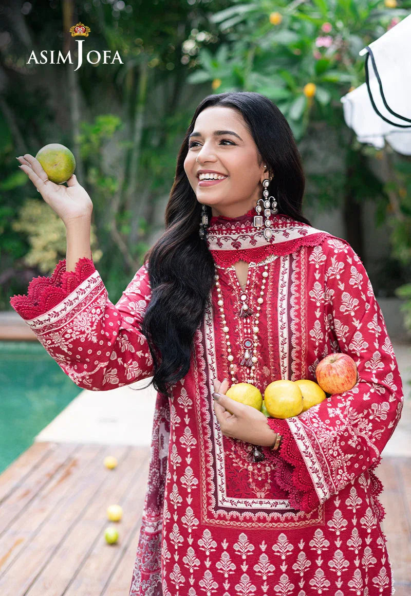 Asim Jofa | Prints Drop 2 | AJUUB-32 - Aqsa Fabrics