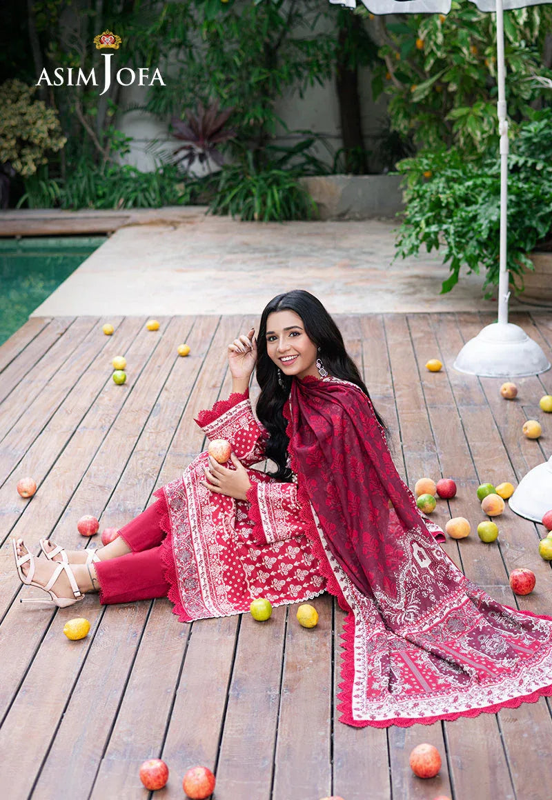 Asim Jofa | Prints Drop 2 | AJUUB-32 - Aqsa Fabrics