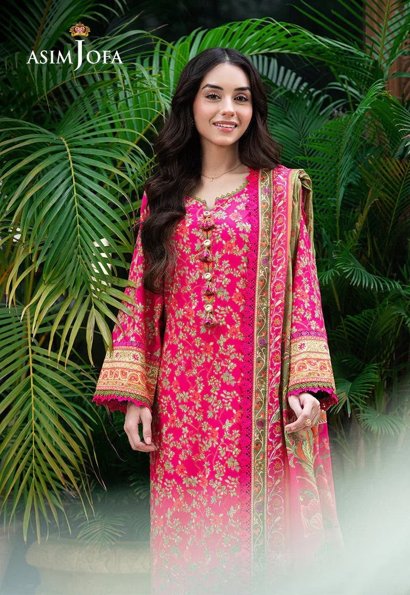 Asim Jofa | Prints Drop 2 |  AJUUB-24 - Aqsa Fabrics