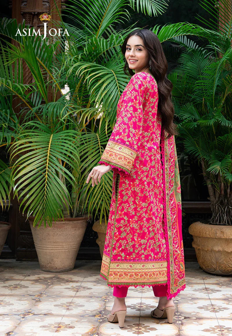 Asim Jofa | Prints Drop 2 |  AJUUB-24 - Aqsa Fabrics
