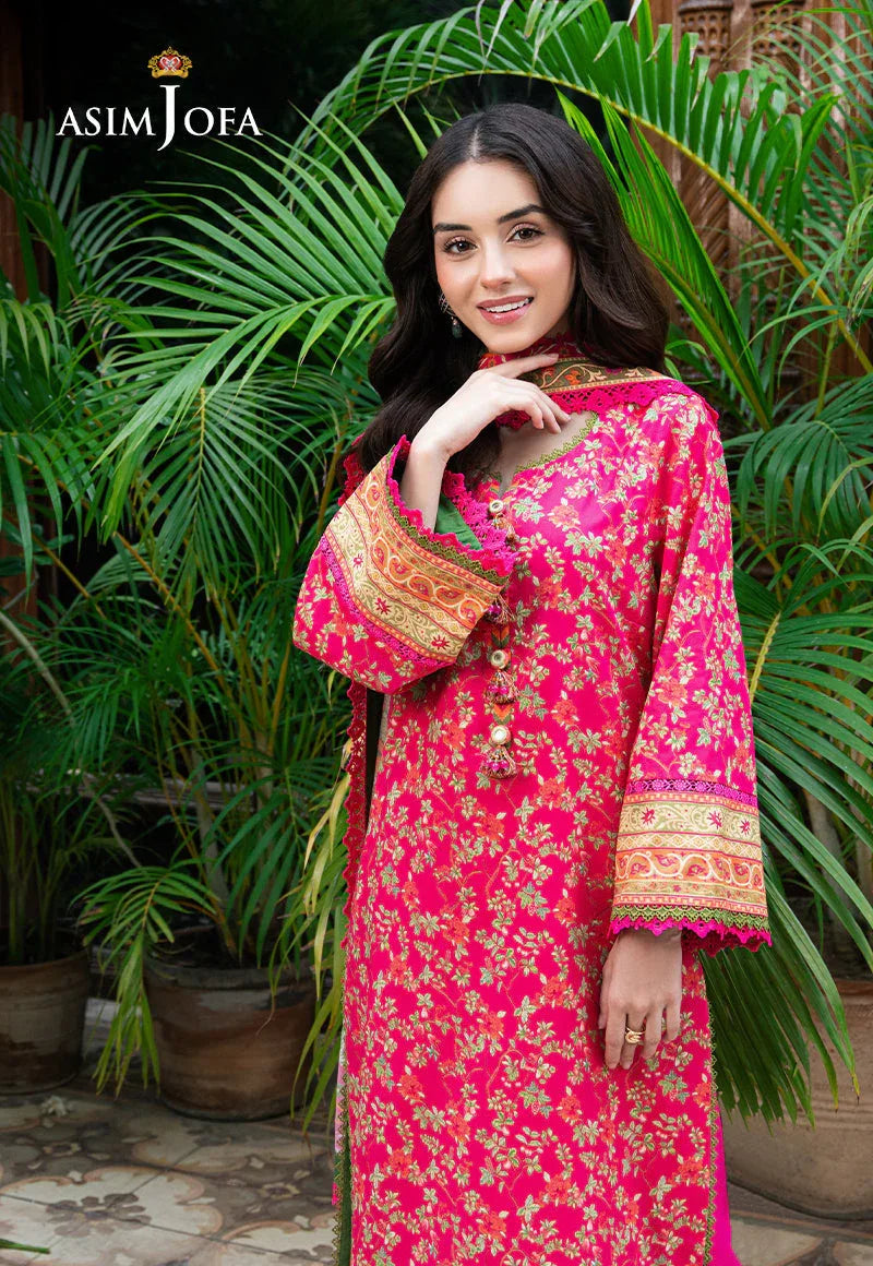 Asim Jofa | Prints Drop 2 |  AJUUB-24 - Aqsa Fabrics