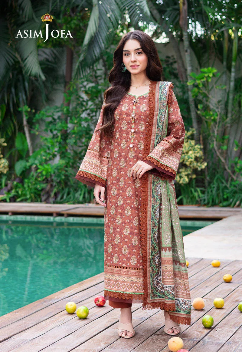 Asim Jofa | Prints Drop 2 | AJUUB-25 - Aqsa Fabrics