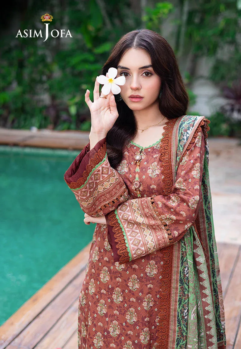 Asim Jofa | Prints Drop 2 | AJUUB-25 - Aqsa Fabrics