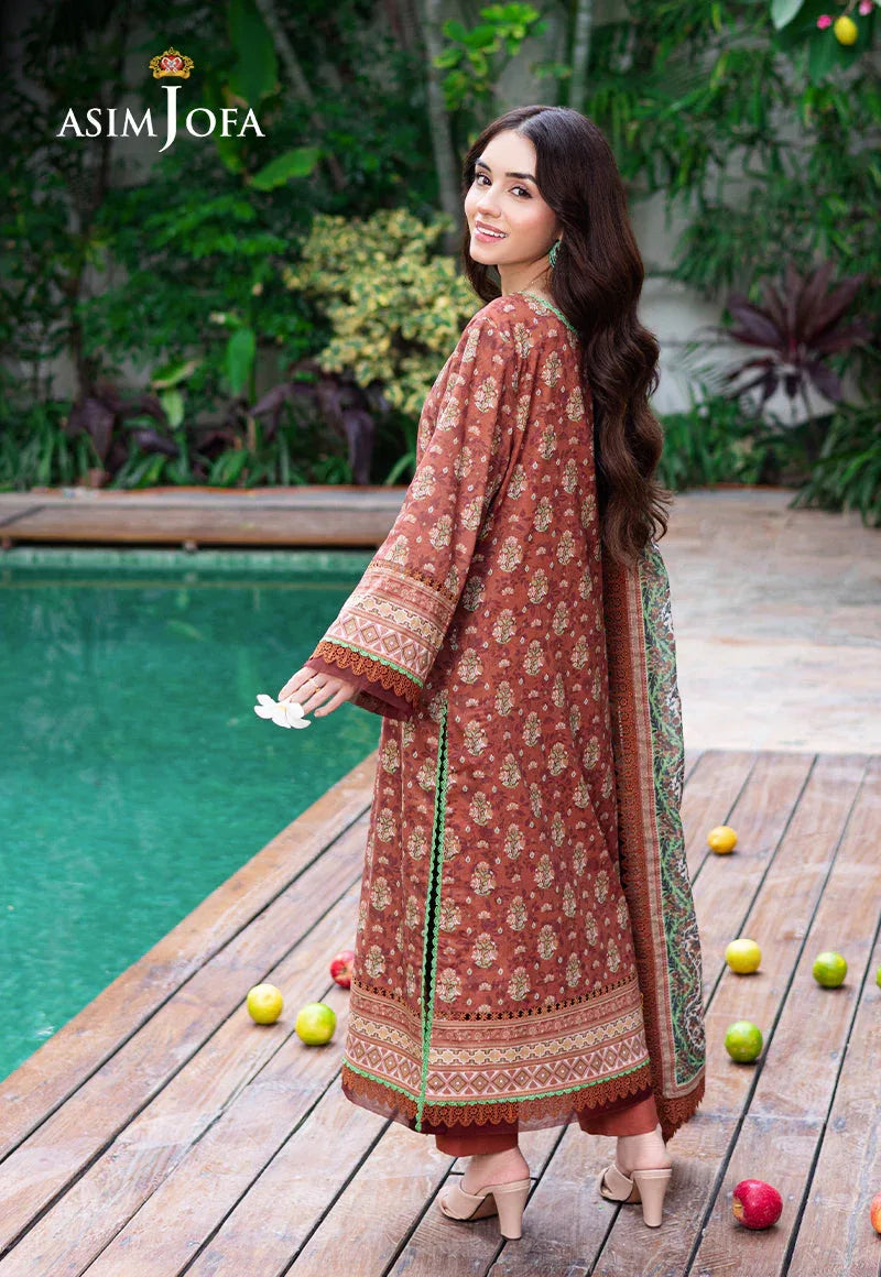 Asim Jofa | Prints Drop 2 | AJUUB-25 - Aqsa Fabrics