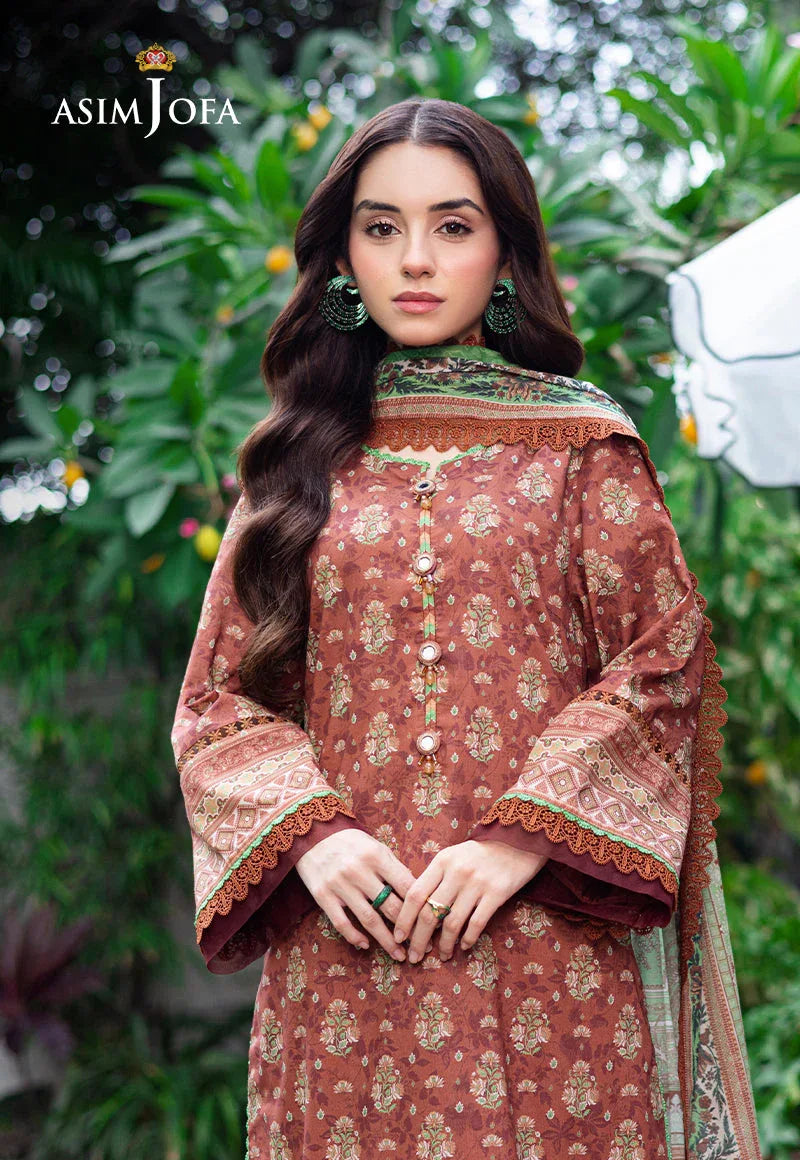 Asim Jofa | Prints Drop 2 | AJUUB-25 - Aqsa Fabrics