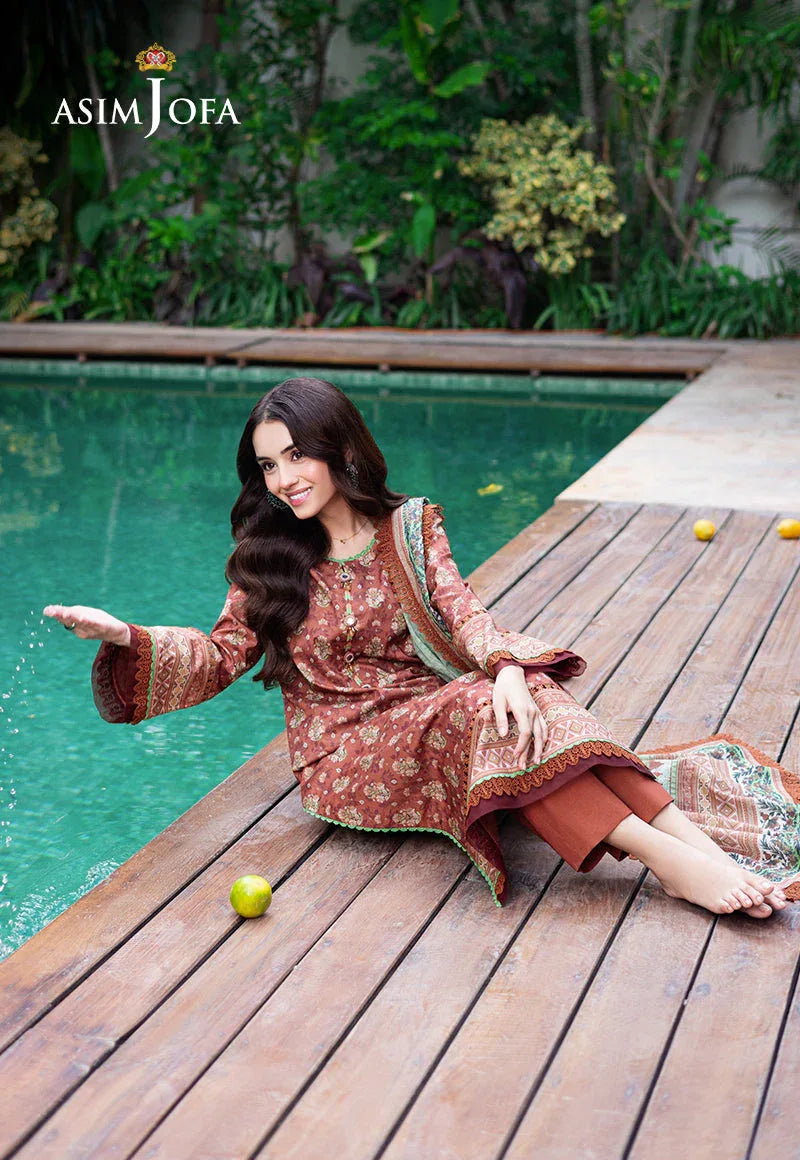 Asim Jofa | Prints Drop 2 | AJUUB-25 - Aqsa Fabrics