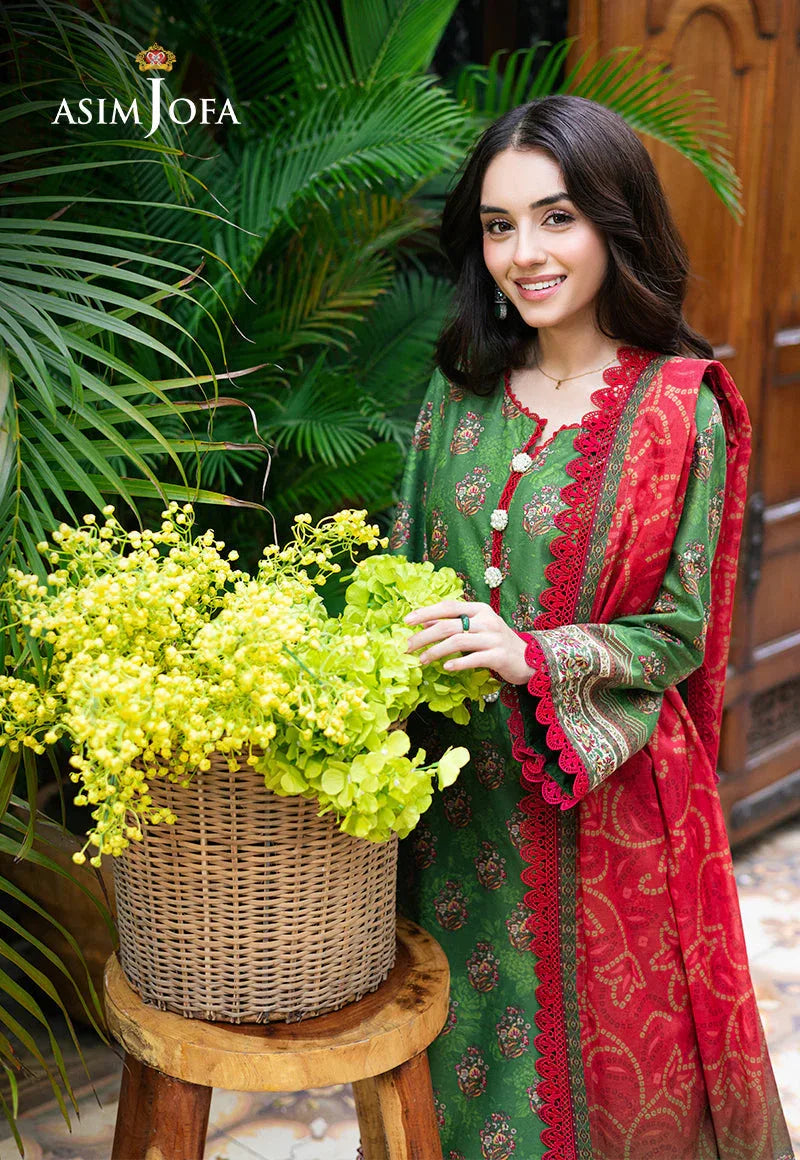 Asim Jofa | Prints Drop 2 | AJUUB-40 - Aqsa Fabrics