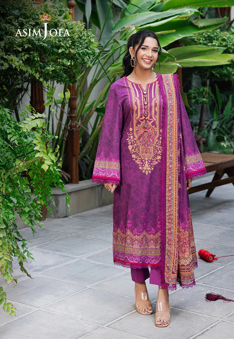Asim Jofa | Prints Drop 2 |AJUUB-30 - Aqsa Fabrics