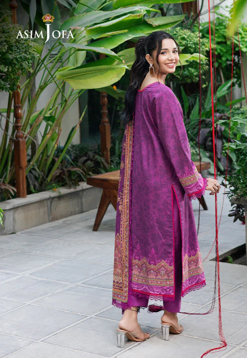 Asim Jofa | Prints Drop 2 |AJUUB-30 - Aqsa Fabrics