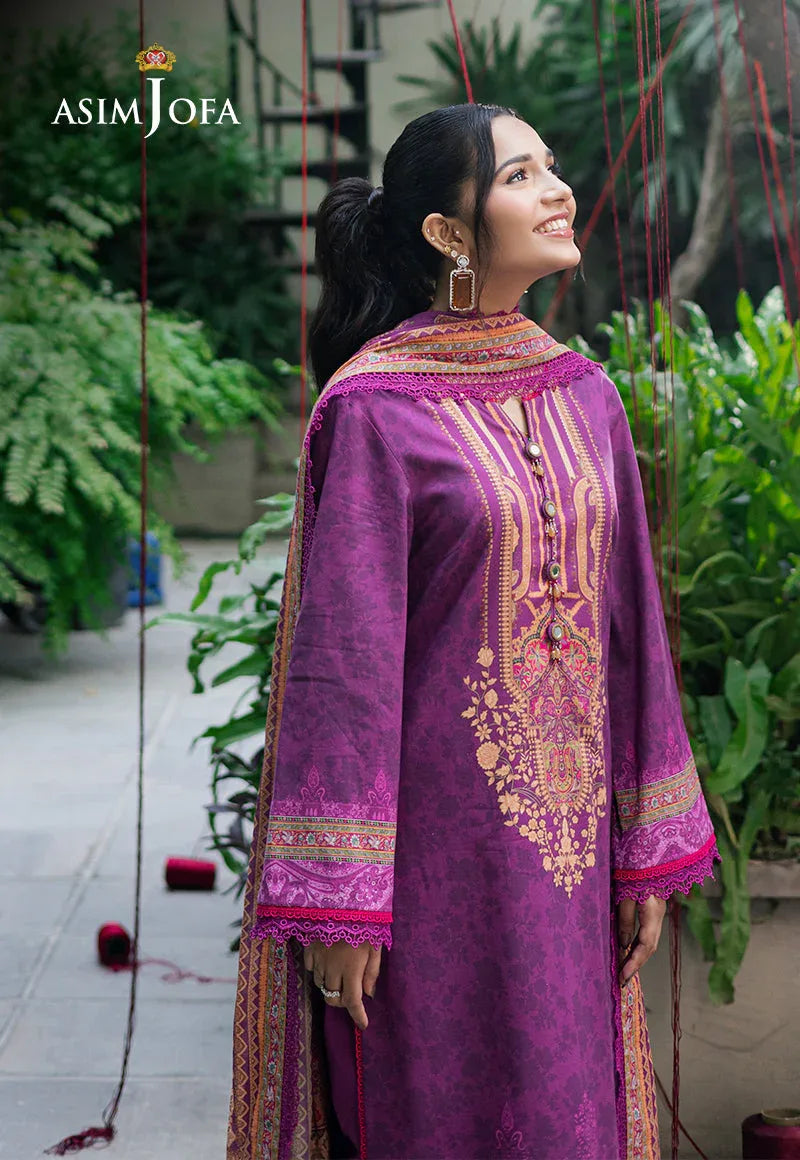 Asim Jofa | Prints Drop 2 |AJUUB-30 - Aqsa Fabrics