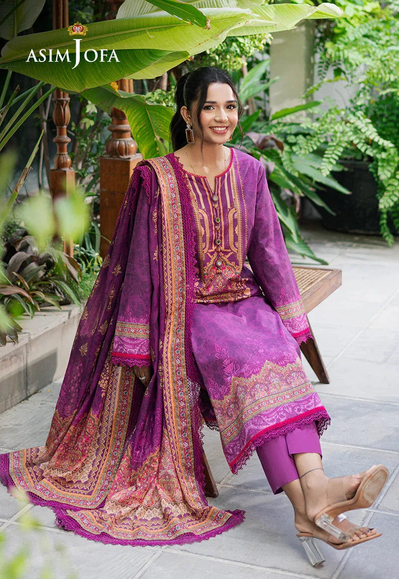 Asim Jofa | Prints Drop 2 |AJUUB-30 - Aqsa Fabrics