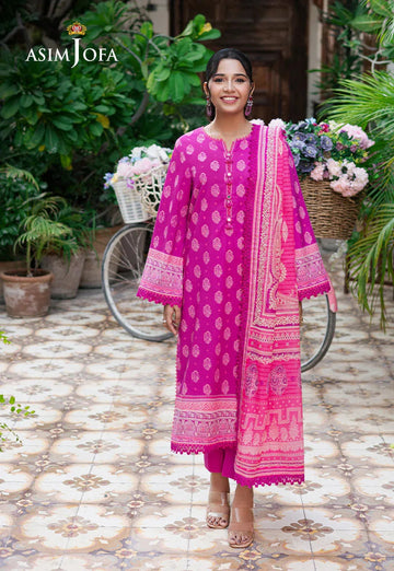 Asim Jofa | Prints Drop 2 | AJUUB-33 - Aqsa Fabrics